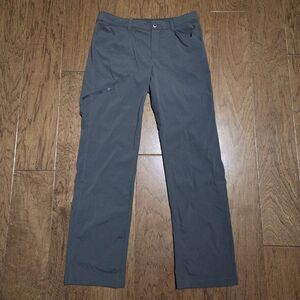 NWT Patagonia Quandary Pants Women's 14 Roll Up Forge Grey Hiking Travel 32x32